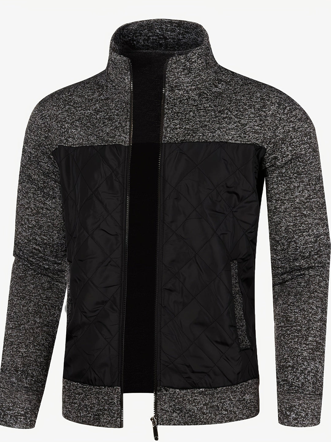 Grzegorz – Chaqueta de Punto de Manga Larga con Cremallera