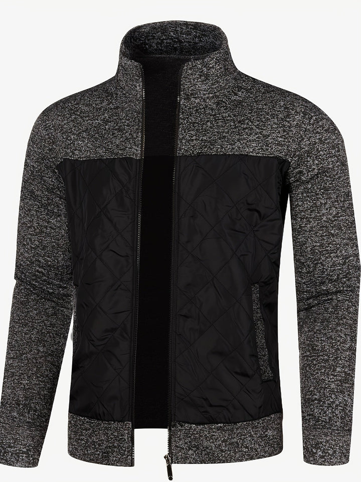 Grzegorz – Chaqueta de Punto de Manga Larga con Cremallera