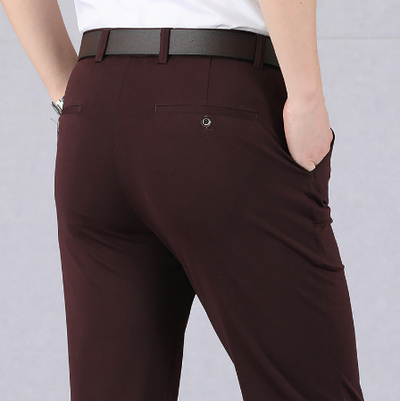 Pantalones Clásicos de Alta Elasticidad para Hombre