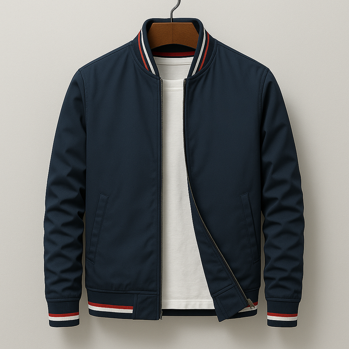 Chez Monsieur | Chaqueta Bomber a Rayas Estilosa