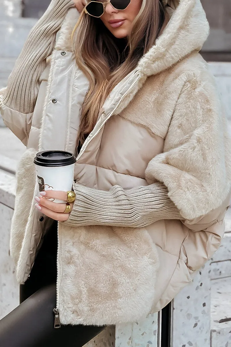 Riley | Chaqueta Bomber con Capucha Moderna y Lujosa
