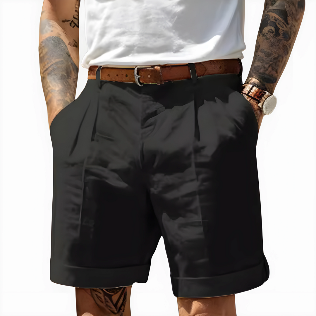 Bermudas de algodón para hombre