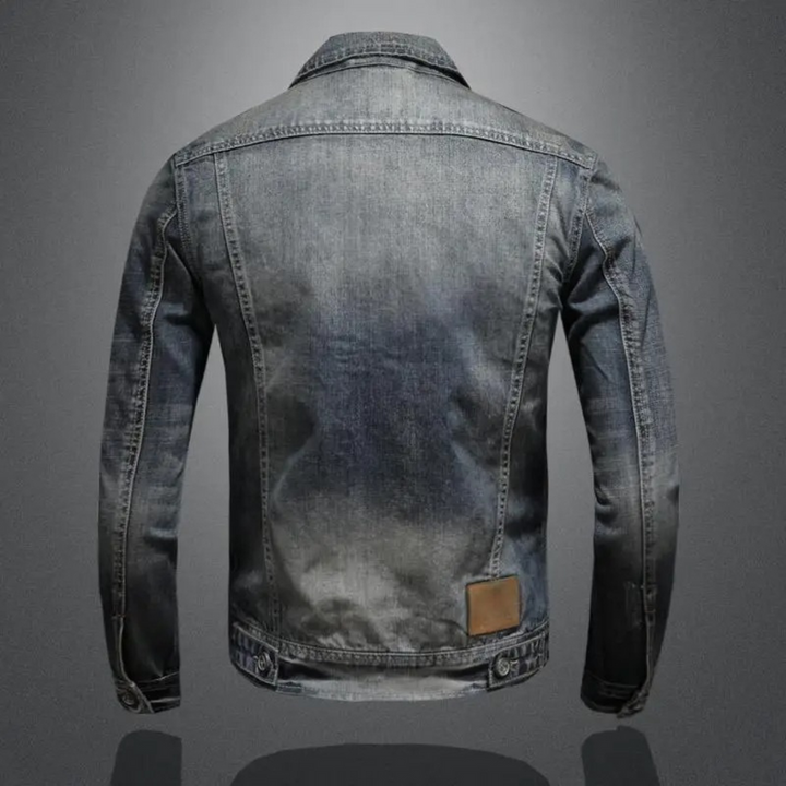 ANDRE - Chaqueta clásica de mezclilla