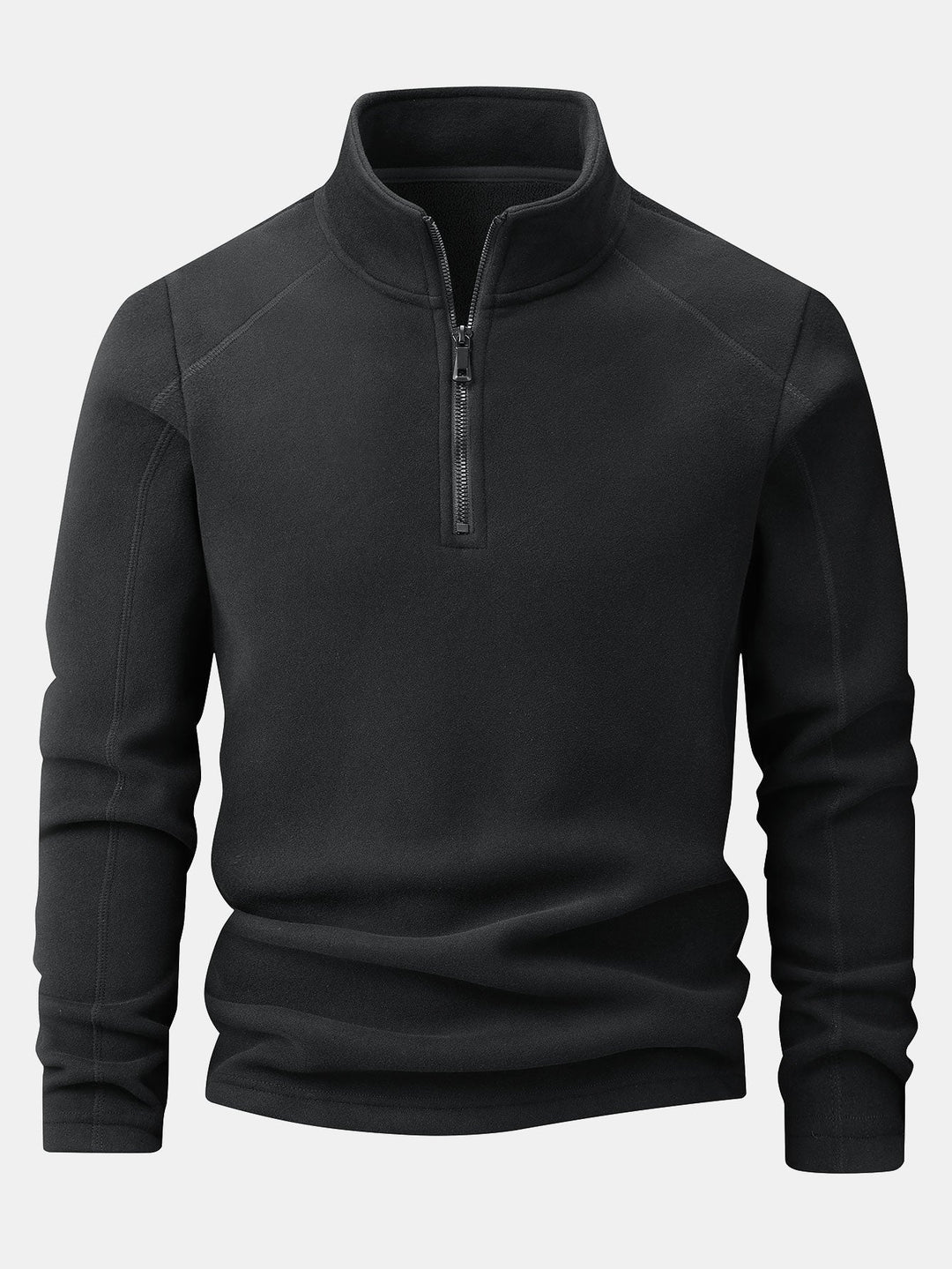 Sudadera Polar con Cremallera de un Cuarto
