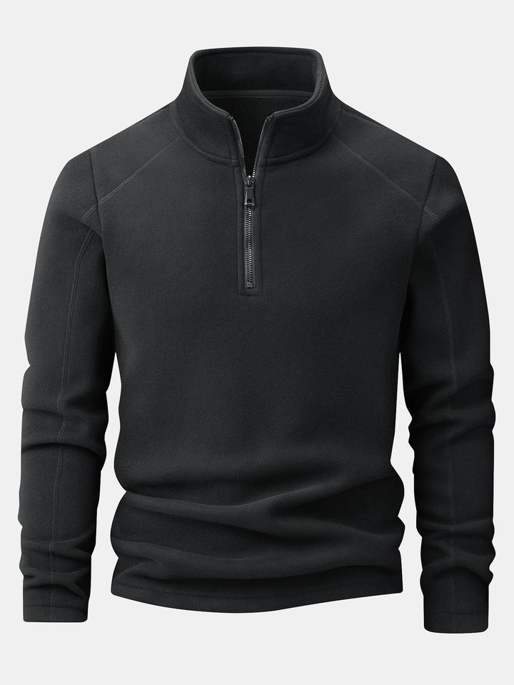 Sudadera Polar con Cremallera de un Cuarto