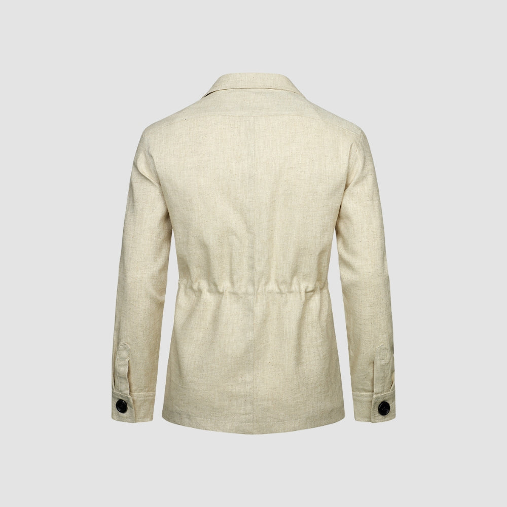 Abrigo Corto de Caza Estilo Old Money Casual