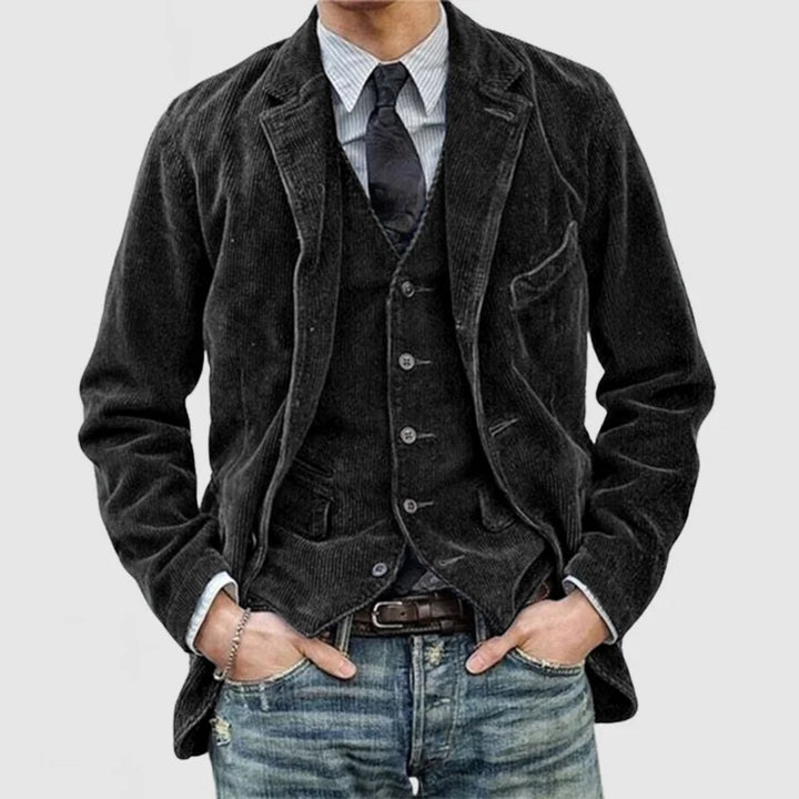 Miles - Blazer y Chaleco Vintage con Estilo