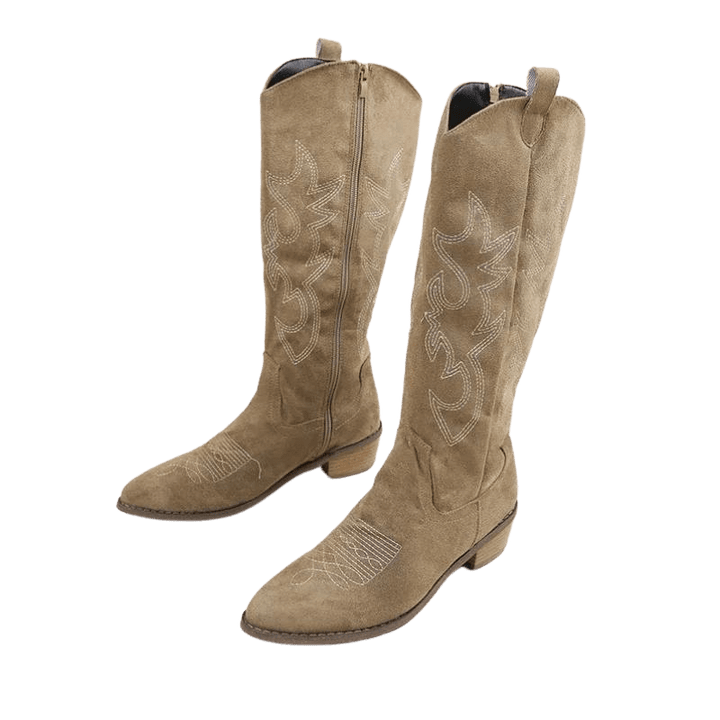 Botas con charms amarillos