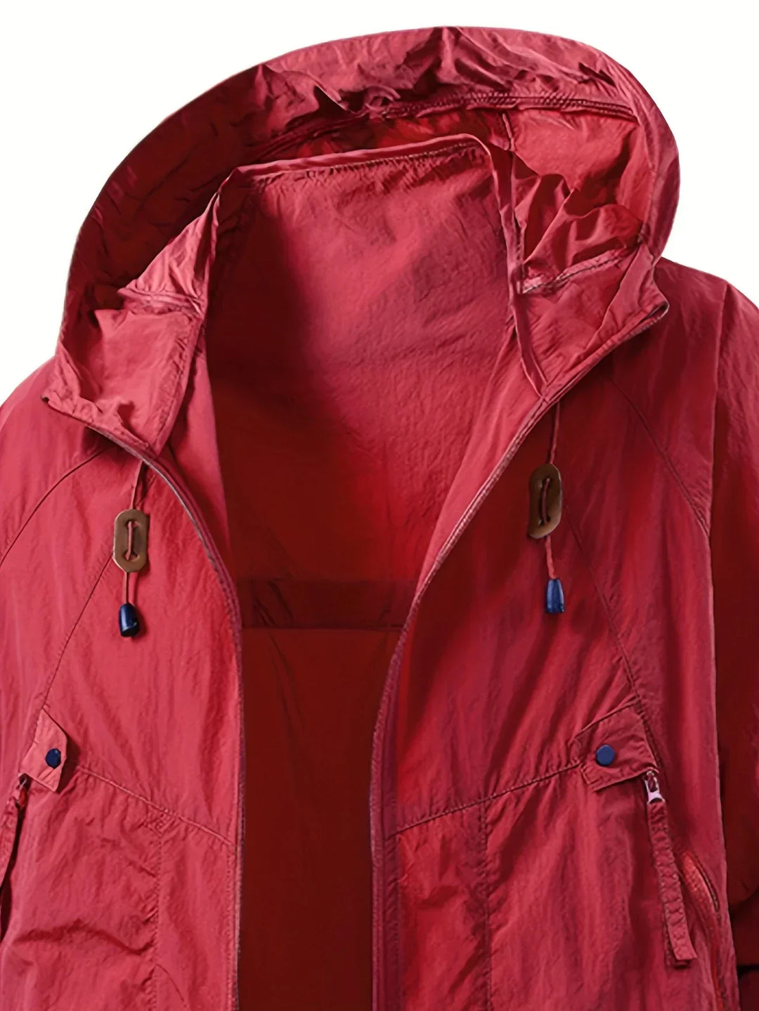 Carter - Rompevientos impermeable para exteriores con capucha ajustable