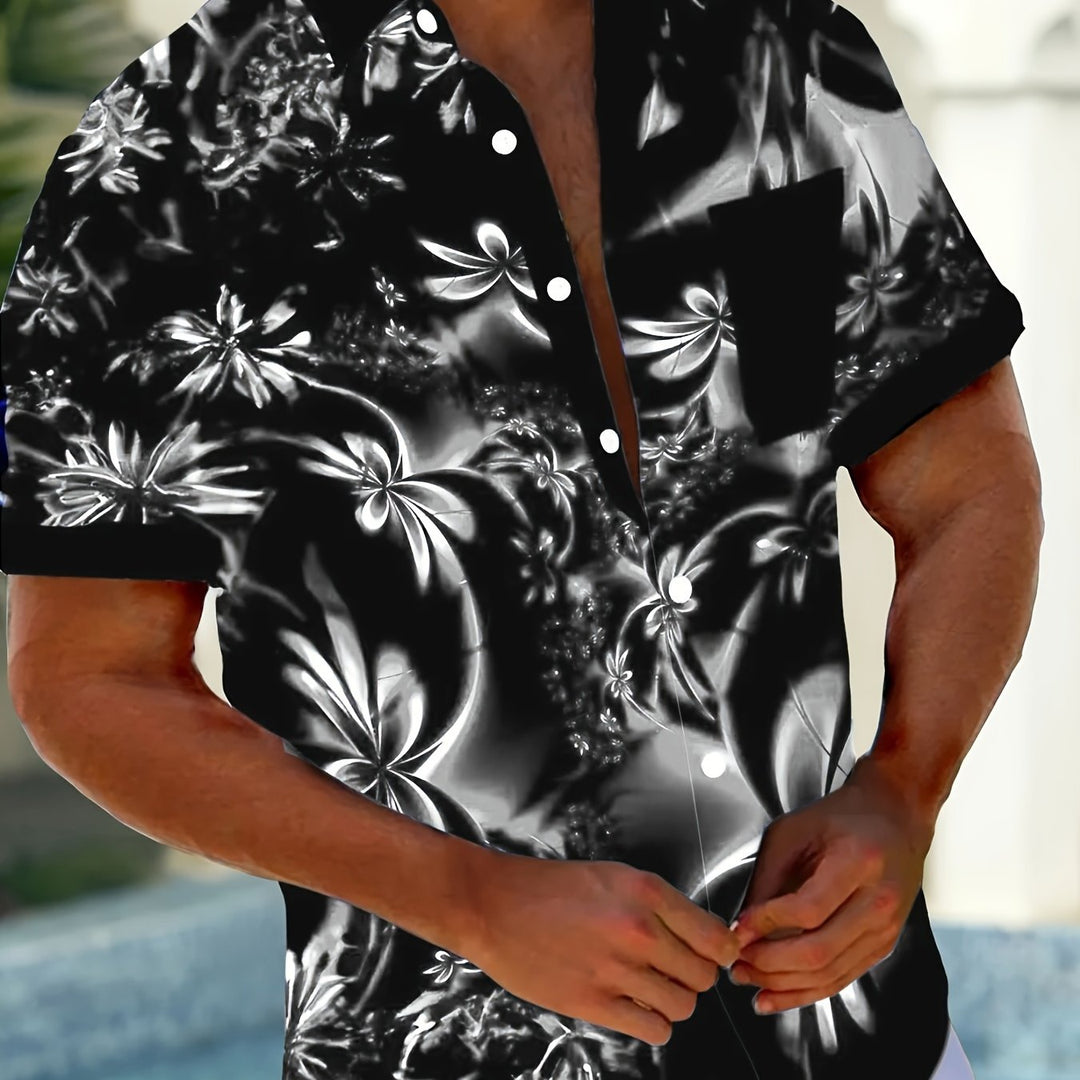 Jacob - Camisa floral de verano para hombre