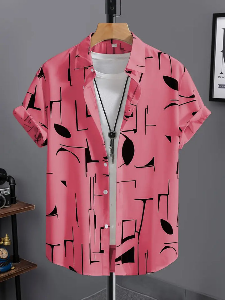 HOMBRE | CAMISA CASUAL DE MANGA CORTA