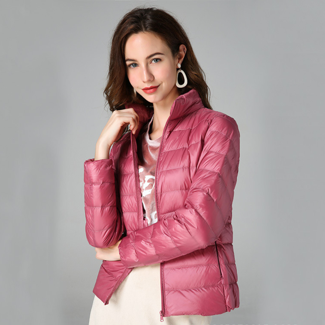 Aurora - Nueva Chaqueta Ultraligera con Plumón de Pato Blanco