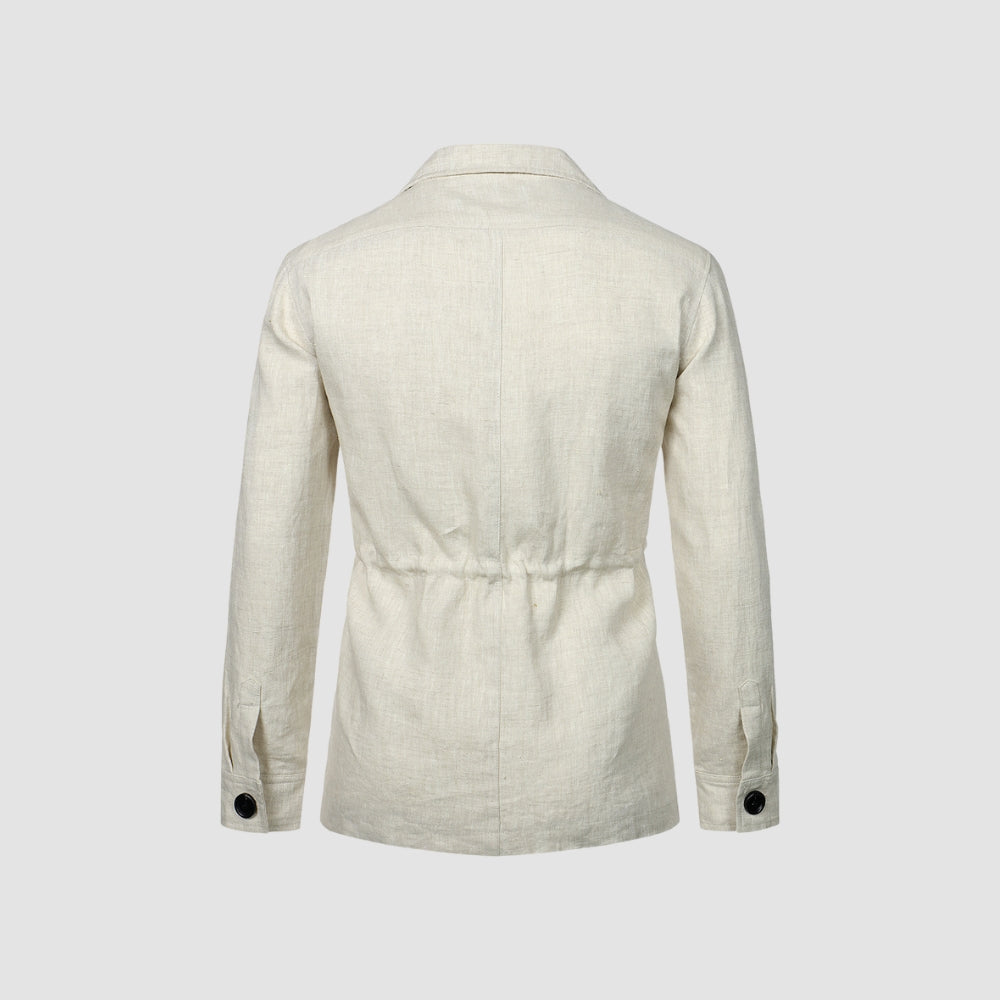 Abrigo Corto de Caza Estilo Old Money Casual