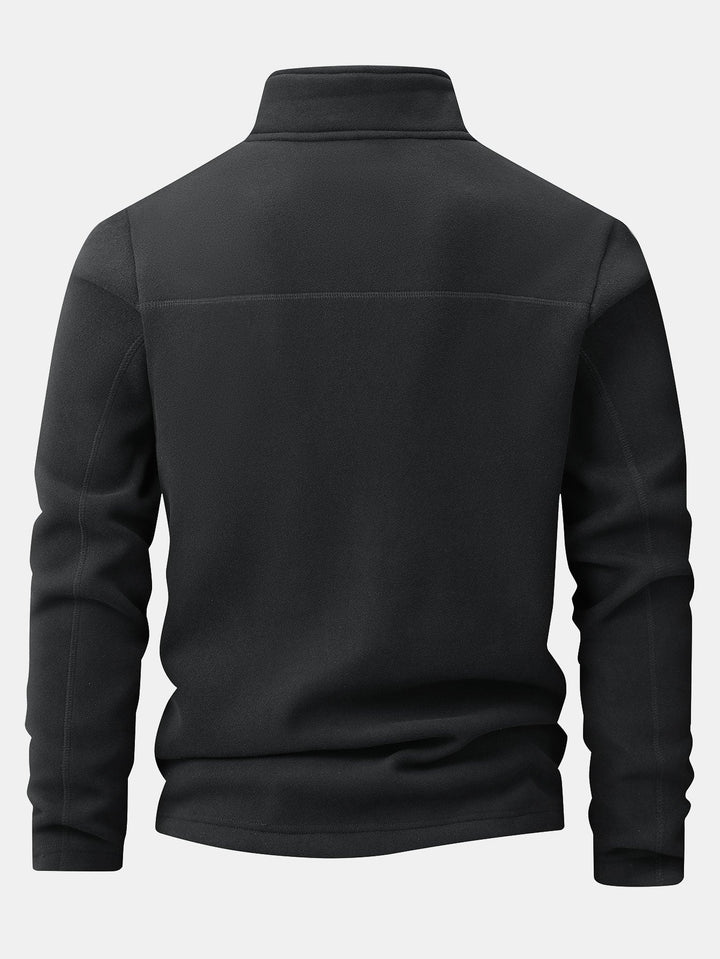 Sudadera Polar con Cremallera de un Cuarto