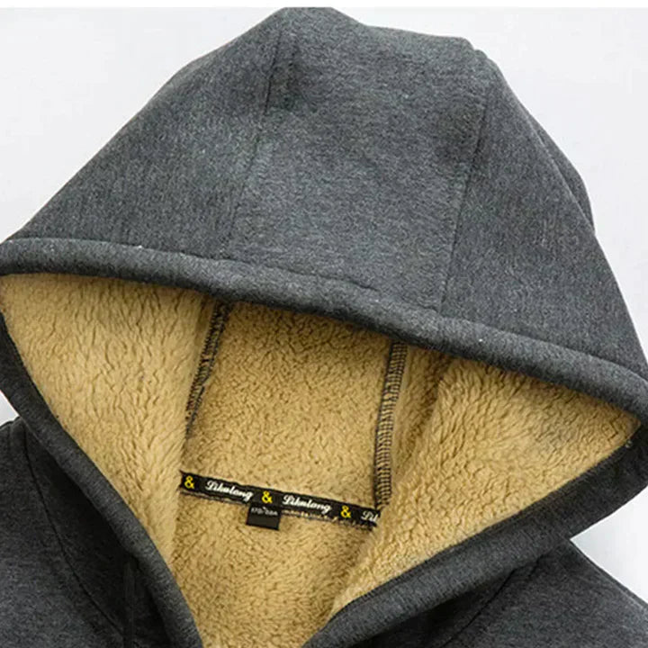 Arie - Chaqueta de invierno para hombre con capucha y forro polar