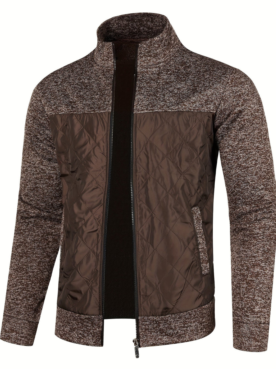 Grzegorz – Chaqueta de Punto de Manga Larga con Cremallera