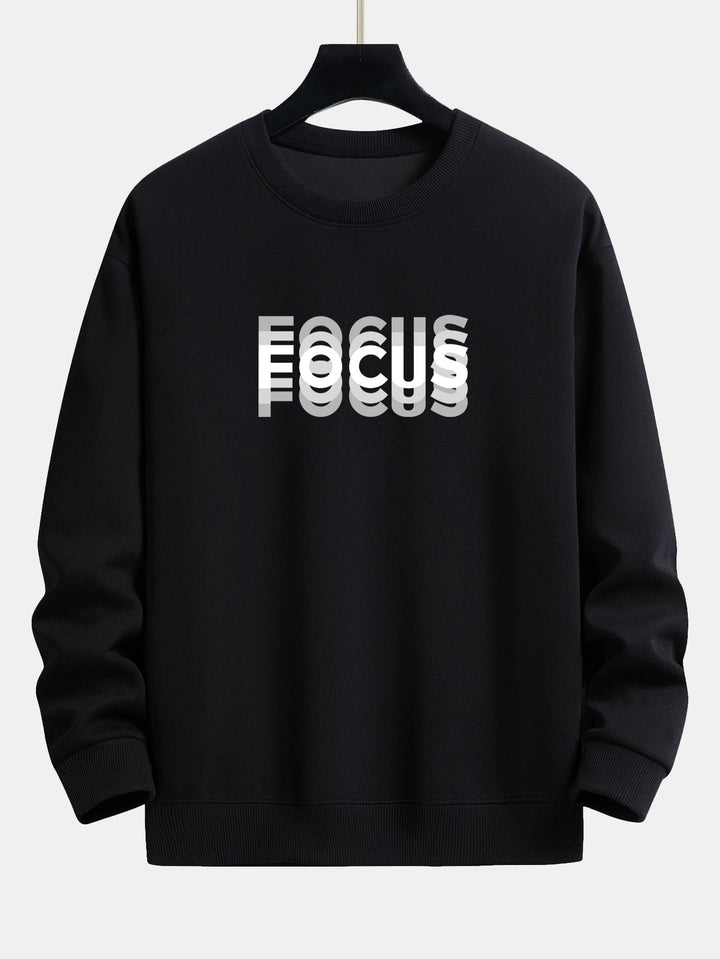 Sudadera de Corte Relajado con Estampado