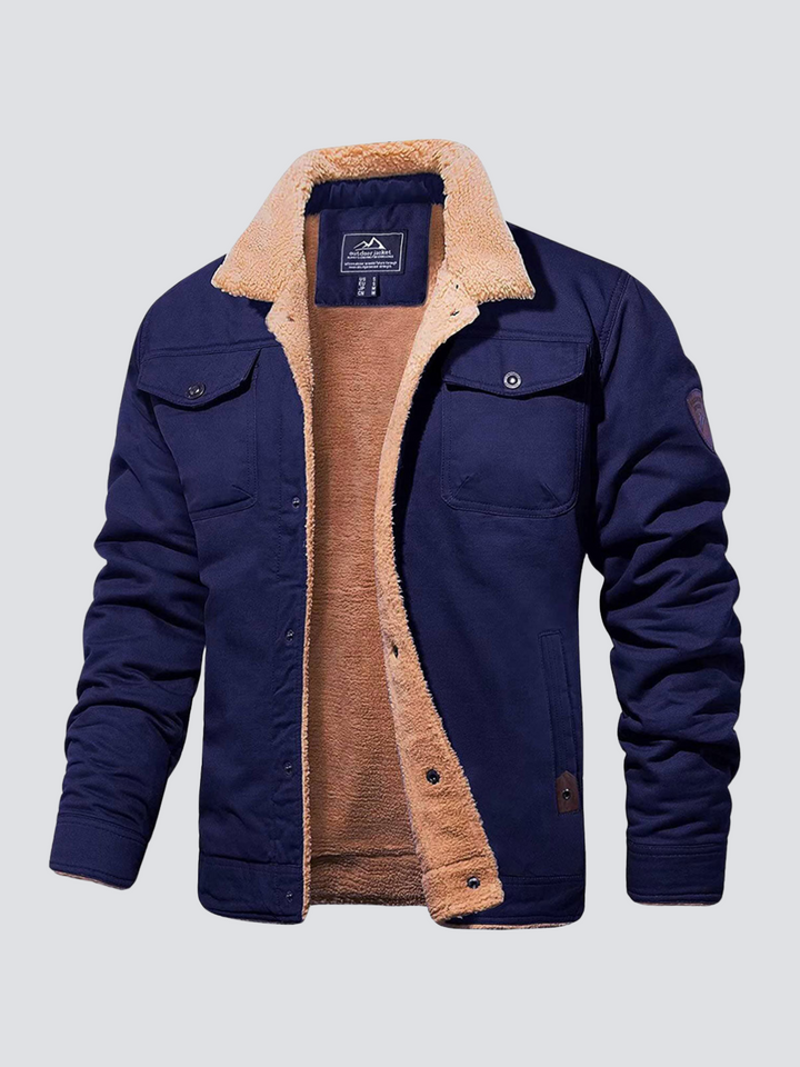 Nicolas | Chaqueta Bomber Cálida y Estilosa para Otoño