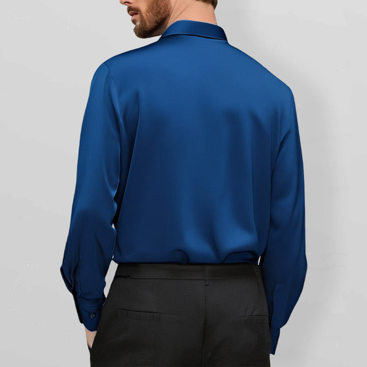 Pietro | Camisa elástica sin planchado para hombre