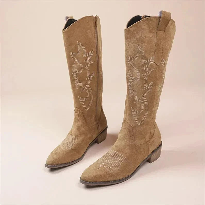 Botas con charms amarillos