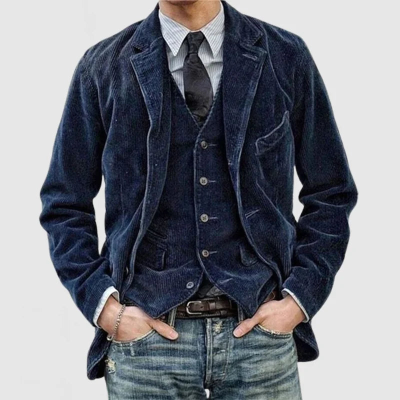 Miles - Blazer y Chaleco Vintage con Estilo