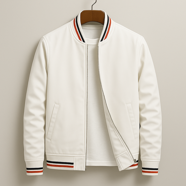 Chez Monsieur | Chaqueta Bomber a Rayas Estilosa