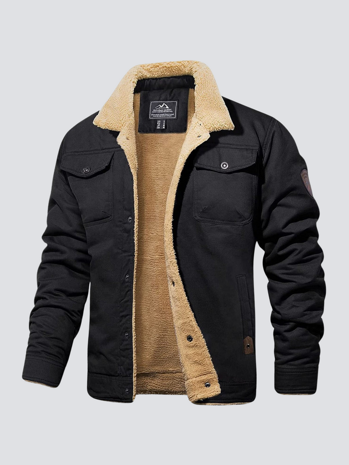 Nicolas | Chaqueta Bomber Cálida y Estilosa para Otoño