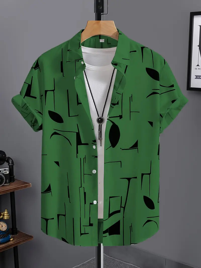 HOMBRE | CAMISA CASUAL DE MANGA CORTA