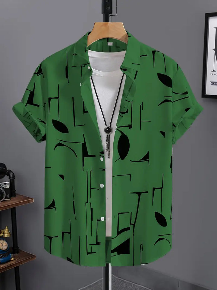 HOMBRE | CAMISA CASUAL DE MANGA CORTA