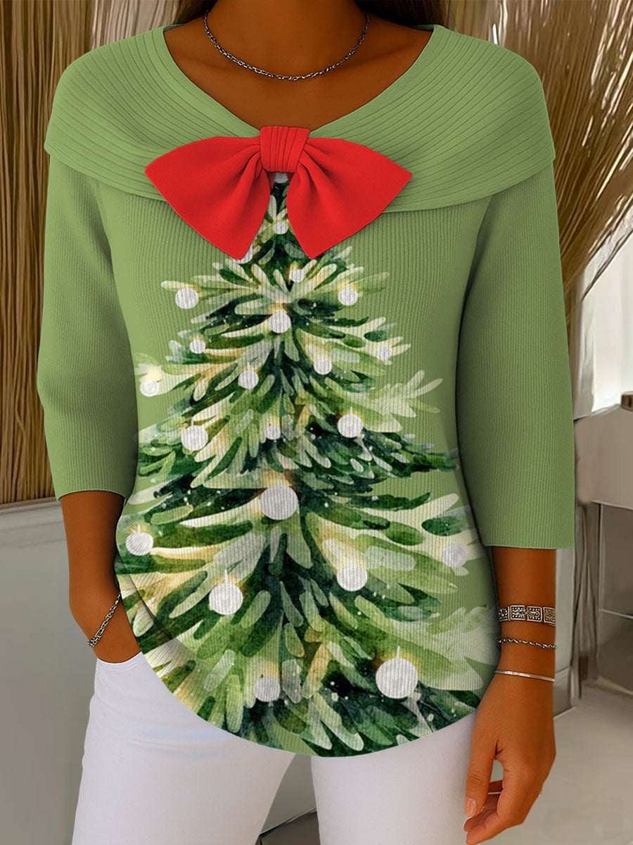 Suéter Pullover Navideño para Mujer
