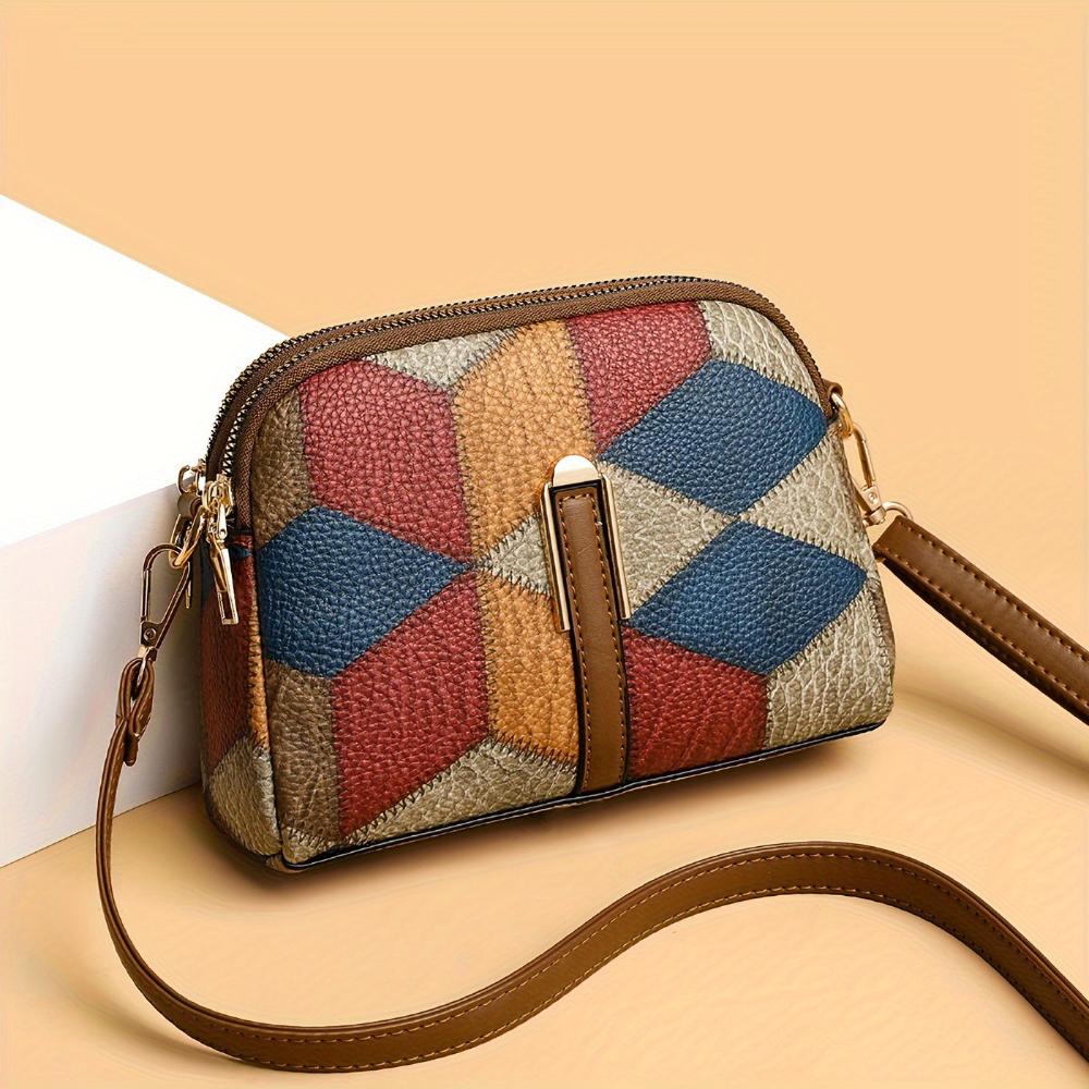 Luna | Mini Bolso Bandolera de Patchwork