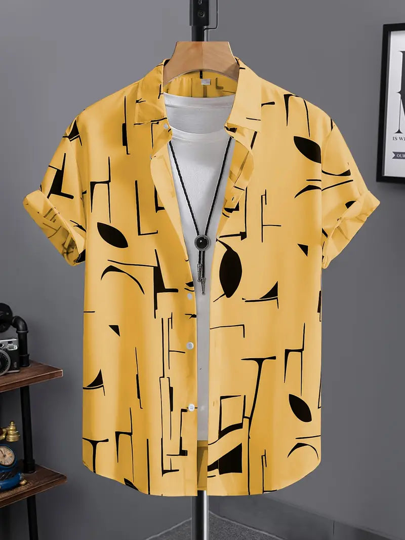 HOMBRE | CAMISA CASUAL DE MANGA CORTA