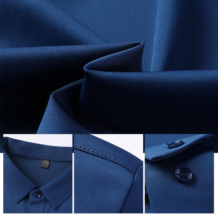 Pietro | Camisa elástica sin planchado para hombre