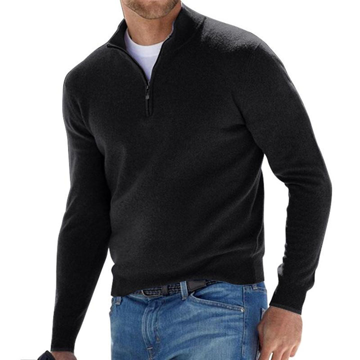 Erik – Suéter premium con cremallera