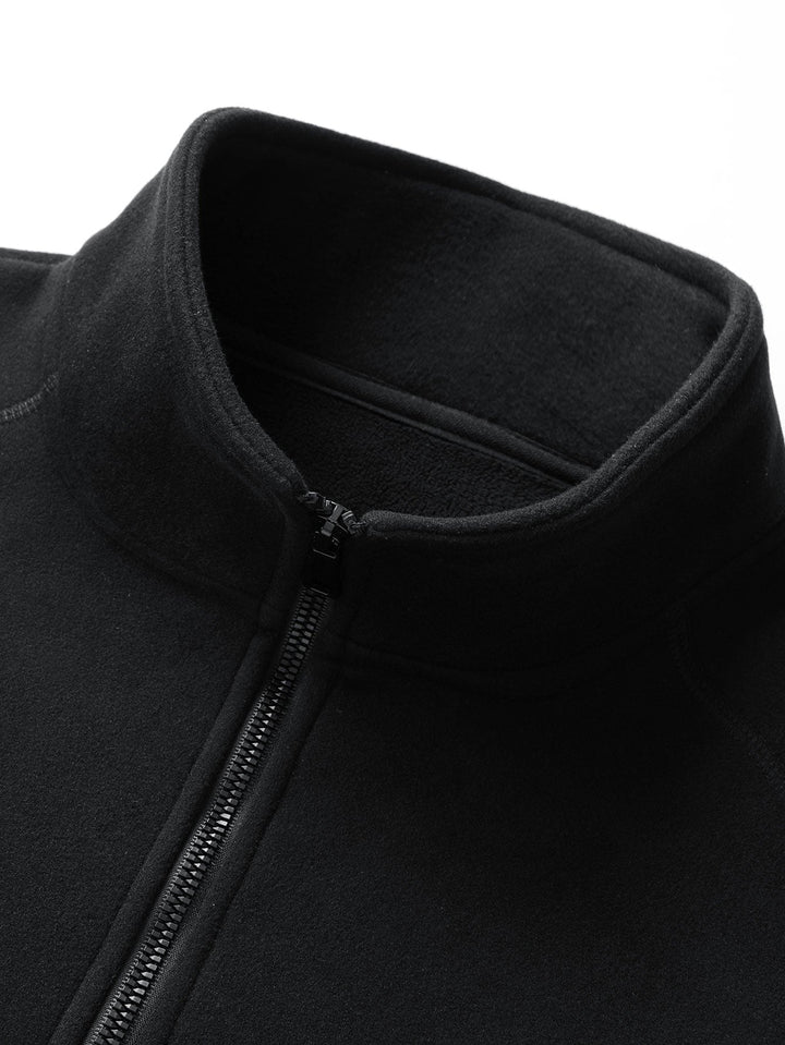 Sudadera Polar con Cremallera de un Cuarto