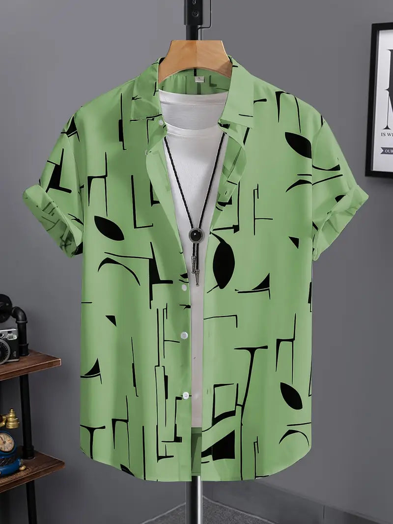 HOMBRE | CAMISA CASUAL DE MANGA CORTA
