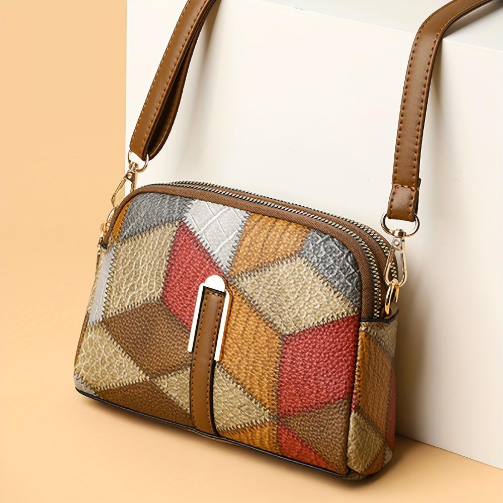 Luna | Mini Bolso Bandolera de Patchwork