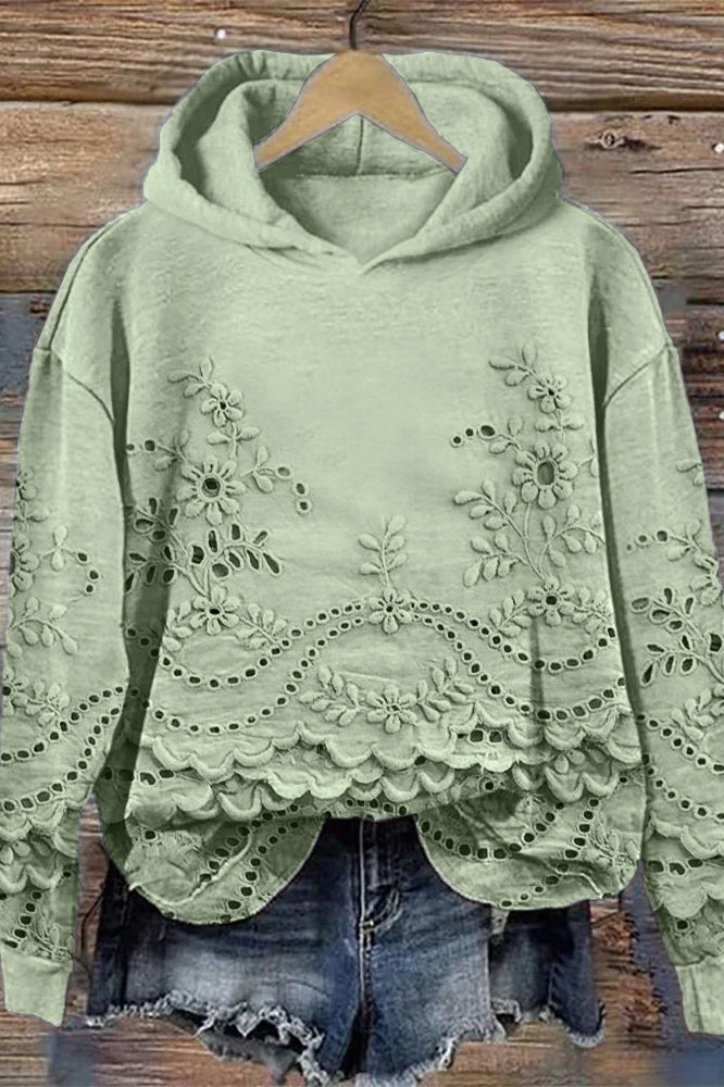 Sudadera con capucha Meadow Lace