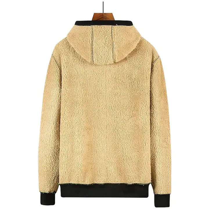 Arie - Chaqueta de invierno para hombre con capucha y forro polar