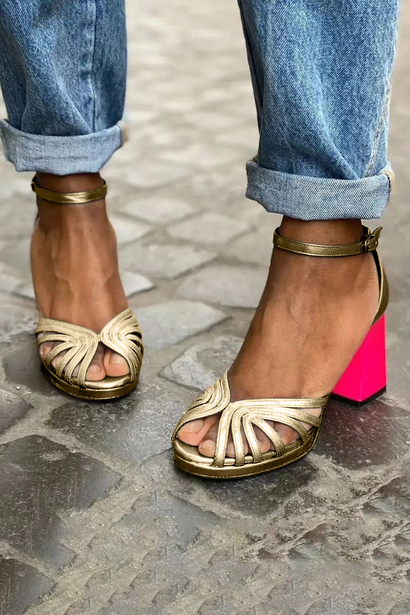 Sandalias Elegantes con Correa al Tobillo Soise