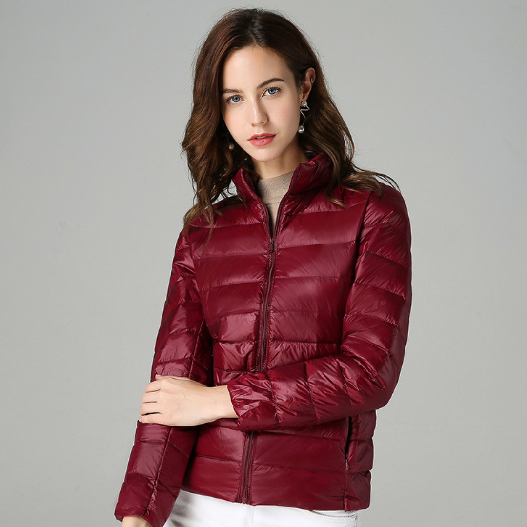 Aurora - Nueva Chaqueta Ultraligera con Plumón de Pato Blanco