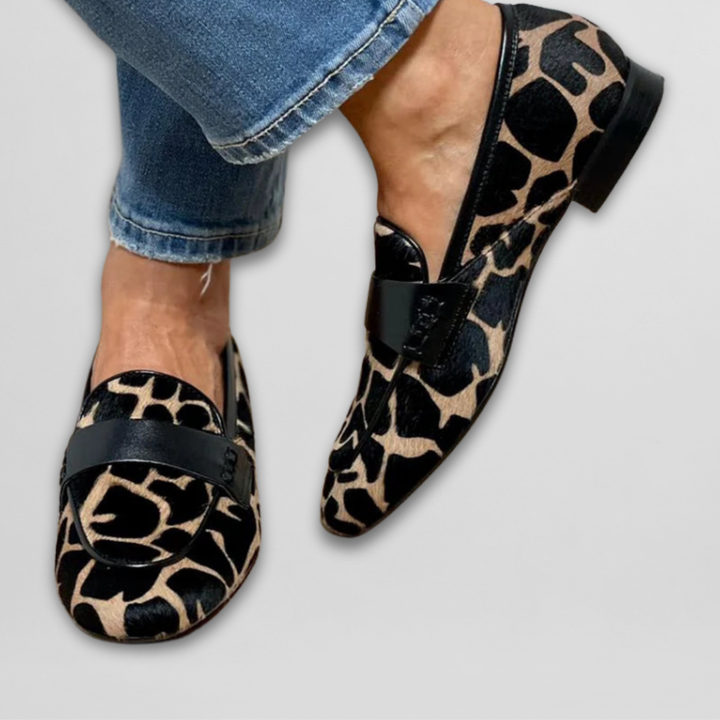 Nordiq™ | Reine – Zapatos con estampado animal de estilo escandinavo