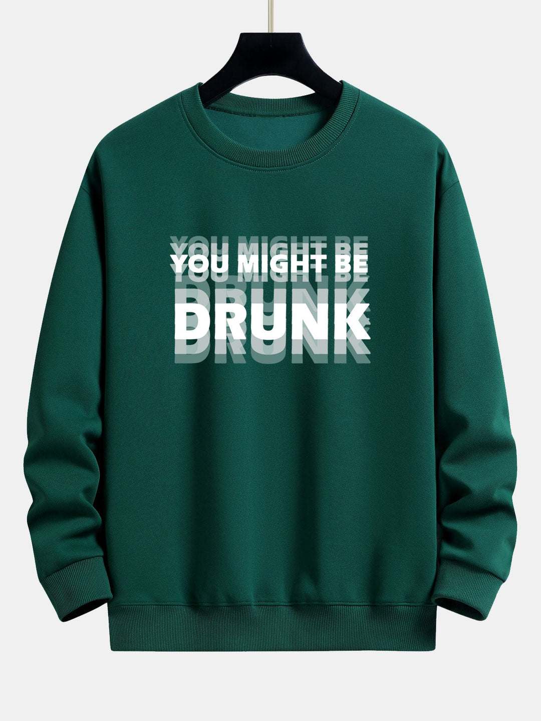 Sudadera de Corte Relajado con Estampado