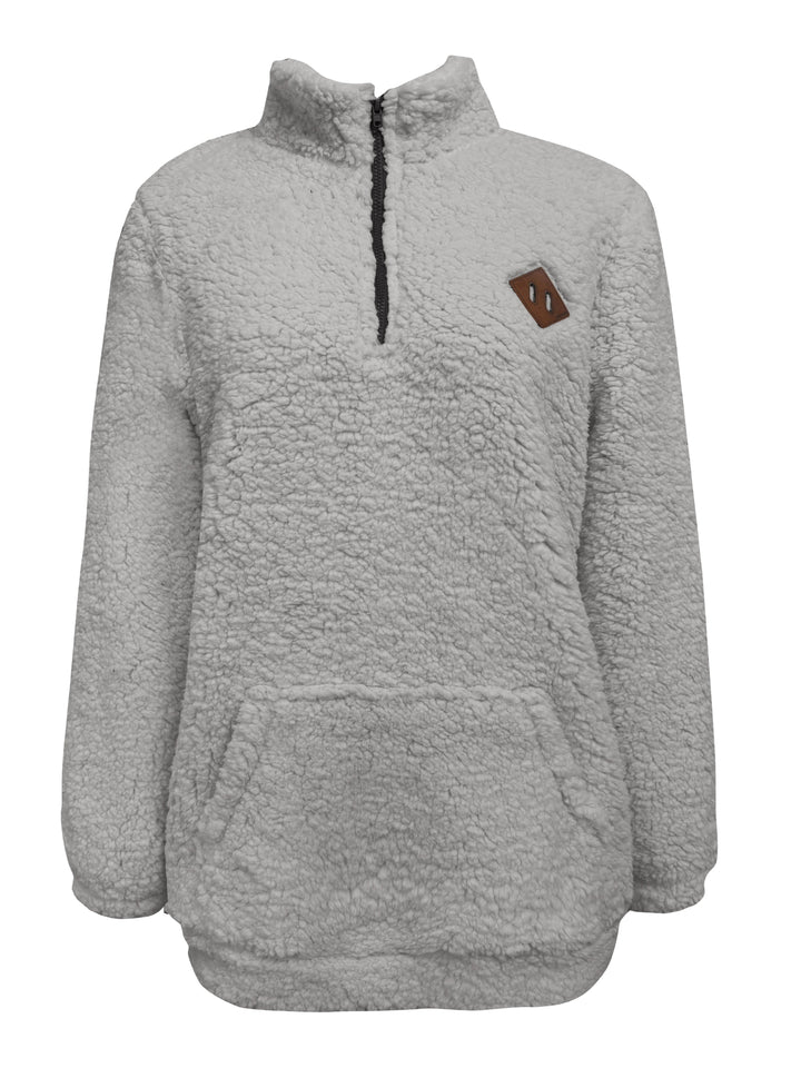 Willemien - Sudadera de Forro Polar con Cremallera y Manga Larga