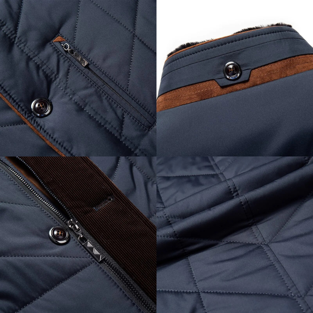 Yanniek - Chaqueta de invierno elegante para hombre