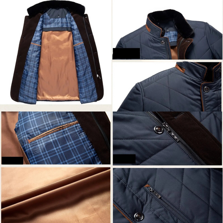 Yanniek - Chaqueta de invierno elegante para hombre
