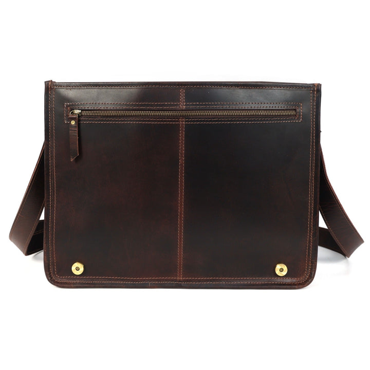 Bolsa mensajero Thunder de cuero de búfalo para hombre