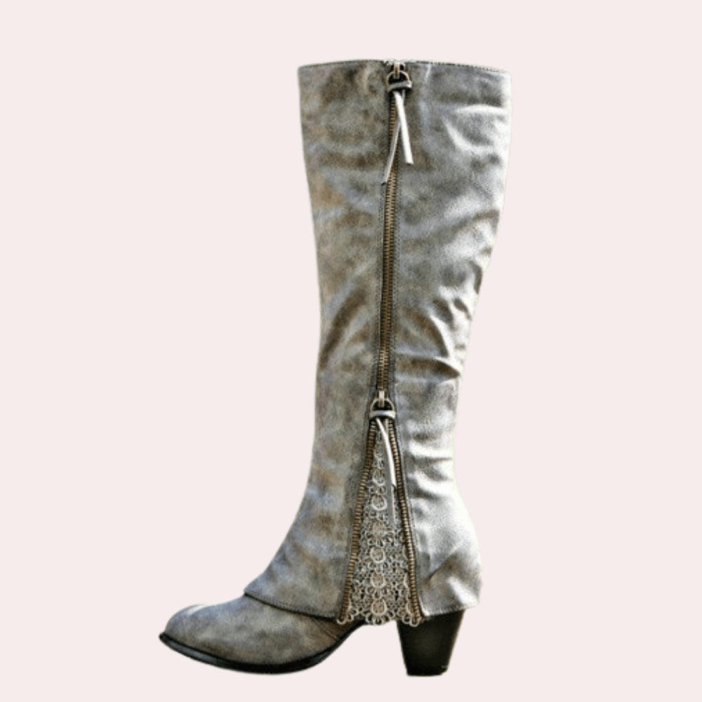 Botas de Cordones de Jinete Clara