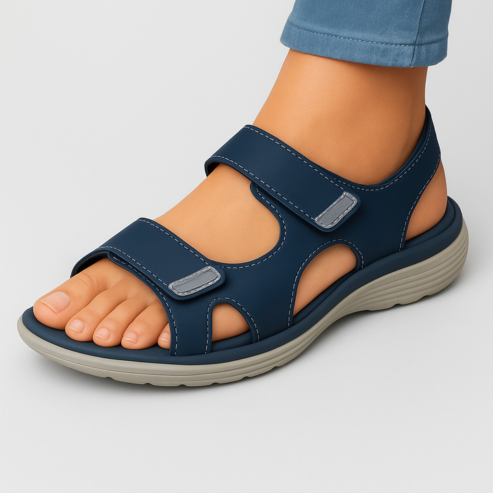 Sonja™ | Sandalias ortopédicas de cuero de alta calidad