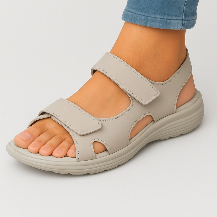 Sonja™ | Sandalias ortopédicas de cuero de alta calidad